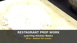 Knife work.