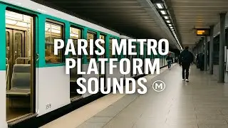 Paris Metro Platform Ambience &ndash; Trains, Conversations, and Departures (ORTF Stereo Recording)