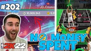 HITTING *10* MILLION MT!! INVINCIBLE DARK MATTER DIRK GAMEPLAY!! | NBA 2K22 MYTEAM NMS #202