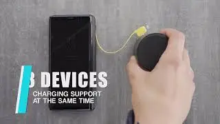 SolarBar Most Efficient Solar Panel + Wireless Charger Set
