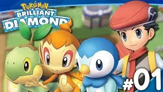 I got my first starter Pokemon in Pokemon brilliant Diamond Ep1#viral#youtuber/in 3839 emultor