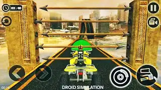 Racing Quad Bike Moto Stunt : ATV Impossible Track - Best Android Gameplay HD #2