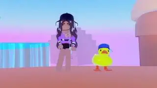 Dancing with my ✨ S W A G G Y ✨ duck 😏