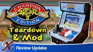 Let's Mod The NEW My Arcade Street Fighter II Micro Arcade Because ... WHY NOT?!?