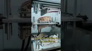 Car headlights hot plate welding machine