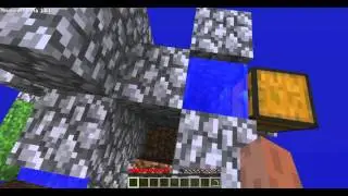 SkyBlock 1.1 Survival 2serija: Cobblestone generatorius