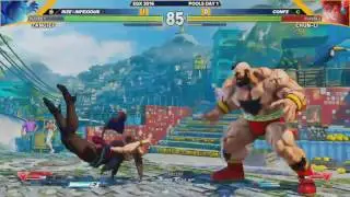 Rize Infexious (Zangief) vs Confz (Chun-Li) - EGX 2016 - Pools Day 1