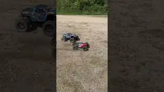 Arrma Kraton 6S vs Traxxas XMaxx 8S #rccar #offroad