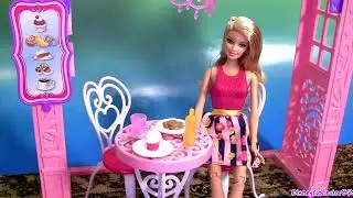 Disney Frozen Princess Anna Elsa & Barbie Bakery Store Playset Life in the Dreamhouse Malibu Ave