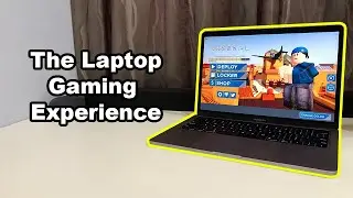 The laptop gaming experience...(MacBook Pro)