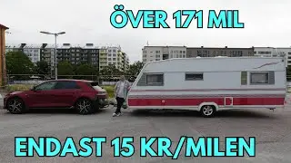 Hyundai Ioniq 5 med husvagn &ouml;ver 170 mil i Norrland (del 2)