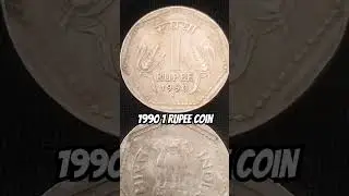 1990 1 Rupee Coin #shorts