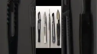 Types of scalpels | Blades and use them |#medical #instrumental #blade #scalping #scalpels #viral .