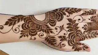 Latest back hand beautiful mehndi dedign||easy and beautiful dubai style mehndi design.#mehndi 