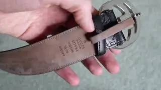 $450 Gucci Signature Leather Belt Review