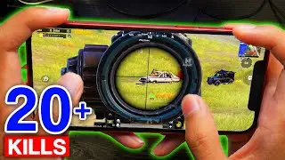 BEST RUSH in Season 18 | HANDCAM 4 Finger + GYRO | DETHAL PUBG Mobile