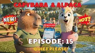 Capy&rsquo;s Relaxing Day GONE WRONG! 💥 Best Funny Capybara & Alpaca Moments