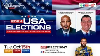 DEMOCRATS AND REPUBLICANS DEBATE THE 2024 US ELECTIONS