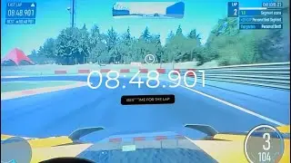 Fastest N&uuml;rburgring Nordschleife Lap on Xbox Sim Racing  8:48.901 (8:34.542 Off-Camera!)