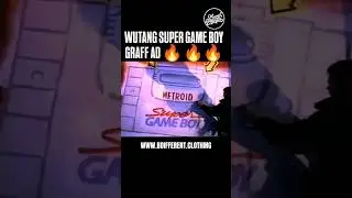 SUPER GAME BOY AD INSPIRED BY GRAFFITI 😁 #graffiti #graffitiart #shorts