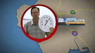 CBS News 8 Microclimate Weather Image