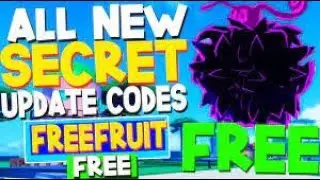 ALL NEW *SECRET* UPDATE CODES in ONE FRUIT SIMULATOR CODES! (Roblox One Fruit Codes)