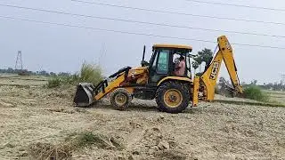 How to equalize the field from JCB#JCB से खेत को कैसे बराबर करे 