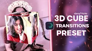 How to create 3D Cube Transition on Alight Motion | Preset?