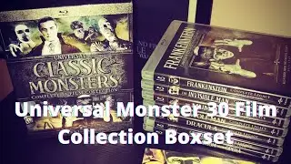 Universal Classic Monsters 30 Film Collection Set Pickup