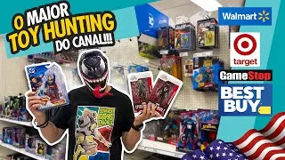 O maior Toy Hunting do canal: Lançamentos de Brinquedos Direto das lojas dos EUA!