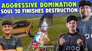 iQOOSouL 20 Finishes Aggressive Domination ✅ SOUL Nakul Joker Thunder Destruction 🔥 Team SouL 🚀