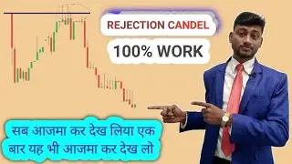 rejection candle & pin bar trading strategy || rejection candlestick patterns