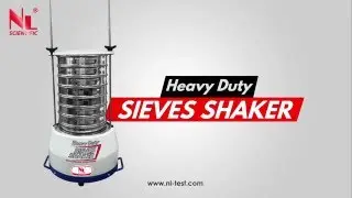 NL Heavy Duty Sieves Shaker