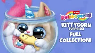 Rainbocorns Kittycorn Surprise Series 3 😻 Full Collection 🐈&zwj;⬛ Rainbocorn Mania