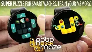 RoboClock Maze game for Android Wear