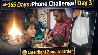 iPhone Challenge Day 3: Late Night Cravings Gone Wrong! 🍕🚫