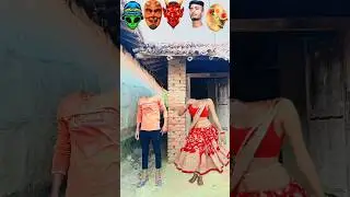 Me And New Girl Friend Head Correct Head Matching VFX Magic Video #funny #mmmrazz  #shorts #comedy
