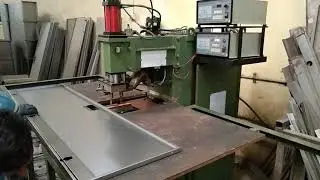 Dual had spot Welding machine for Almira #welding #spot welding #seam welding #almirah spot welding