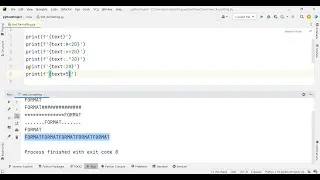 Text formatting in Python