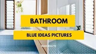 45+ Beautiful Blue Color Bathroom Ideas Pictures