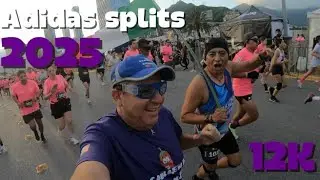 Carrera  12k Adidas splits 2025 San Pedro Garza García NL 