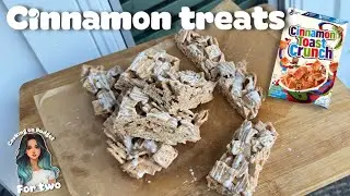 Replicating Cinnamon Toast Crunch Treat Bars
