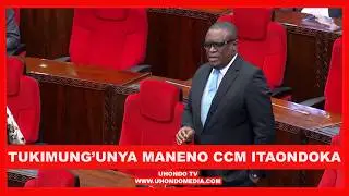 NAPE AVUNJA UKIMYA KWA MARA YA KWANZA BUNGENI 