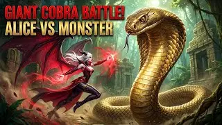 ALICE vs GIANT KING COBRA 🐍 Epic Battle in Amazon Rainforest! | Mobile Legends Story
