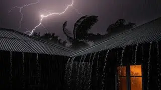 Relaxing Heavy Rain & Distant Thunder for Deep Sleep & Peaceful Dreams #38
