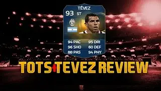 TOTS TEVEZ REVIEW| FIFA 15 ULTIMATE TEAM