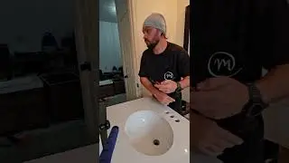 Installation of double vanity. Houston. My number ☎️ 346-779-7725