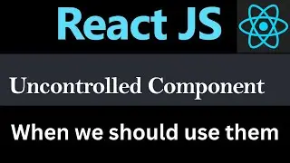 What is uncontrolled input in React [ urdu + hindi ]