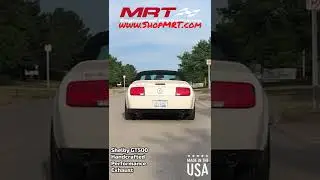 Hear the Horsepower 🔊🔊 on this Shelby GT500 spins it's wheels with MRT Performance Exhaust