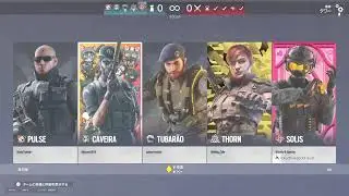 R6S！シージへたっぴ頑張ります^_^☆ミ✨